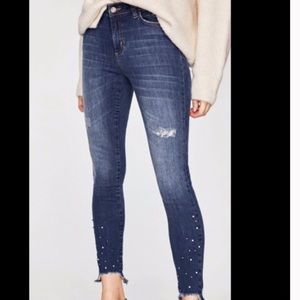 Zara denim jeans